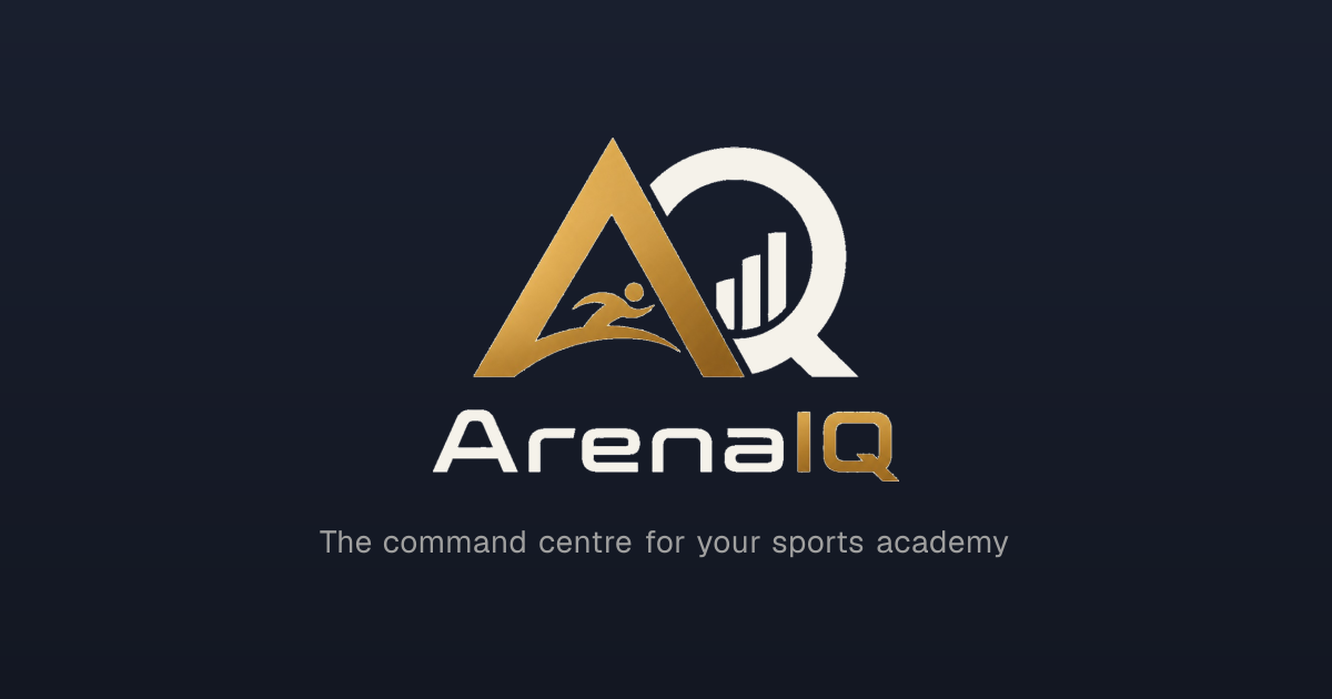 Arena IQ — Sports academy management software for India